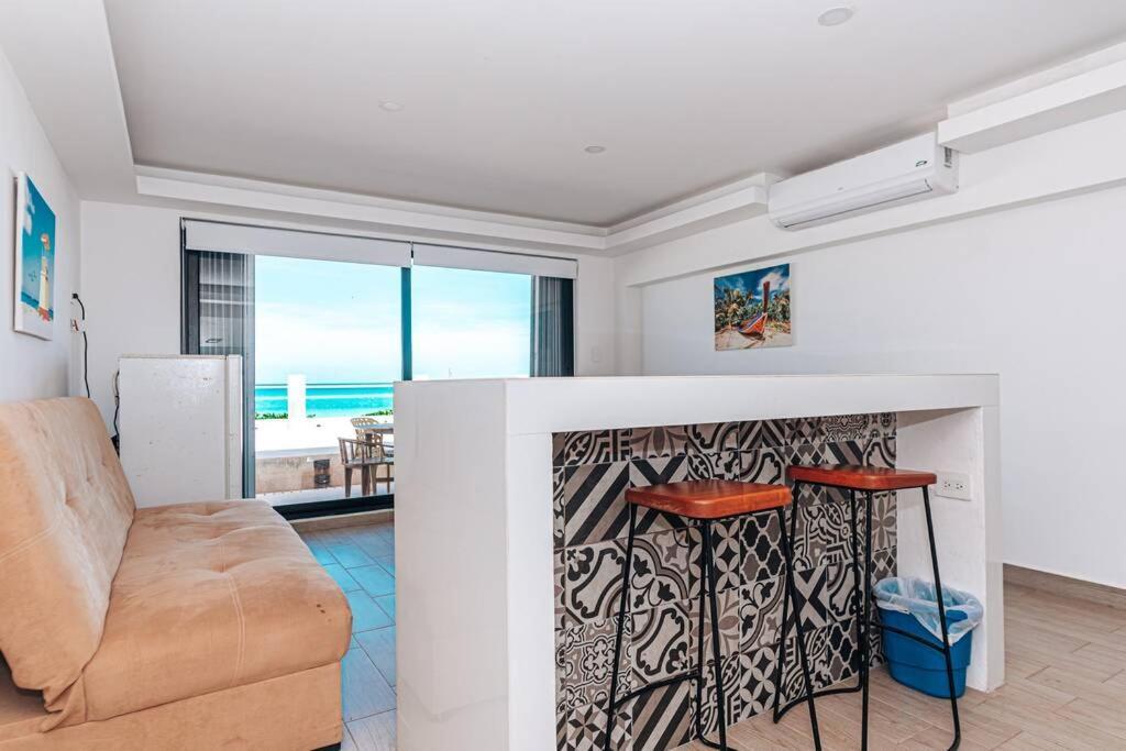 Villas Marlin 108, A Pie De Playa, Albercas, Jacuzi, Ubicacion Inmejorable Cancun Luaran gambar