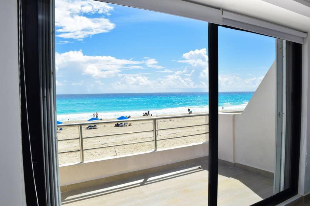 Villas Marlin 108, A Pie De Playa, Albercas, Jacuzi, Ubicacion Inmejorable Cancun Luaran gambar
